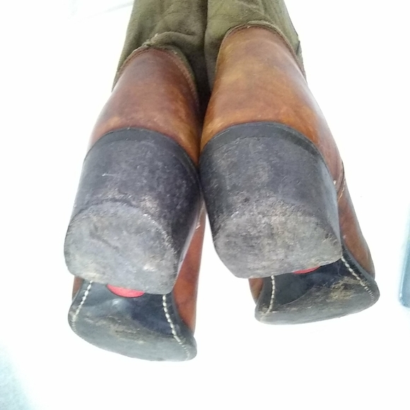 Durango Mens GOODYEAR Well Tan Brown Distress Leather Cowboy/Western Boots 9 EE - Picture 9 of 10